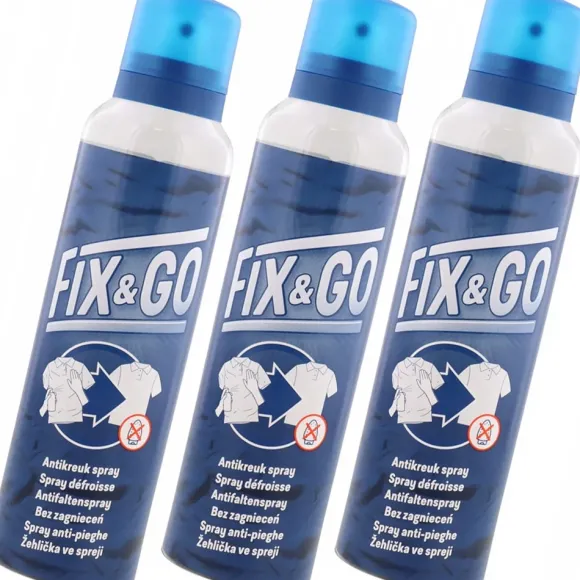 3 x Spray Przeciw Zagnieceniom - Eliminator Zagnieceń - ZESTAW 3szt x 185ml