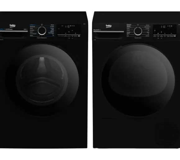 Beko pralka b300 BM3WFU57215PBDC EnergySpin Slim 7kg 1200obr/min + suszarka b300 BM3T47249PBDC Slim 47cm 7kg