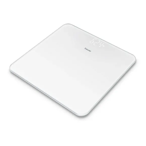 Beurer GS 225 white Waga szklana, efekt białej płytki łazienkowej 75733