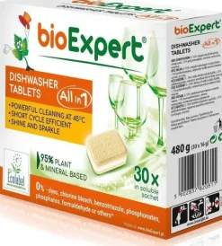 bioExpert, Ekologiczne tabletki do zmywarki All in 1, 30szt