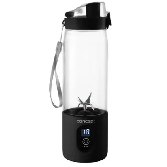 Blender personalny CONCEPT Smoothie FitMaker SM4001 Bezprzewodowy Czarny