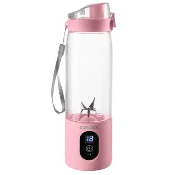 Blender personalny CONCEPT Smoothie FitMaker SM4003 Bezprzewodowy Różowy