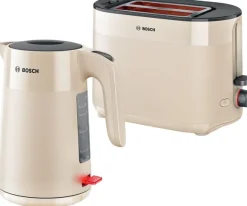 Bosch MyMoment Toster TAT2M127 +  TWK2M167 Beżowy Zestaw