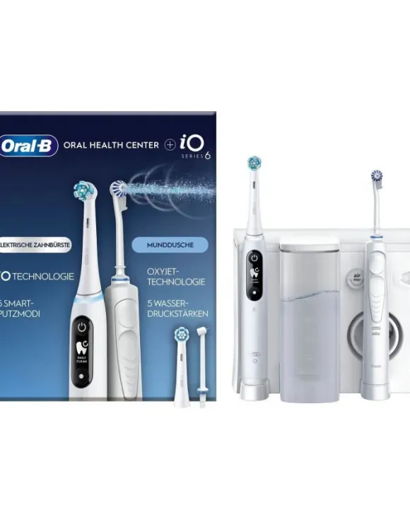 Braun Oral-B iO6 ' OxyJet Adult Rotating-oscillating toothbrush White