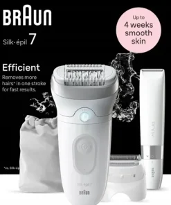 Braun Silk-épil 7 7-441, biały/srebrny