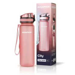 Butelka Filtrująca Aquaphor City, Pudrowy Róż