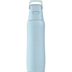 Butelka filtrująca DAFI Doda Solid Steel Cold 700 ml Dove Blue