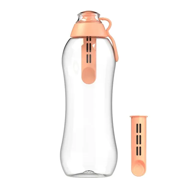 Butelka filtrująca Dafi SOFT 0,7 l peach fuzz z 2 filtrami węglowymi