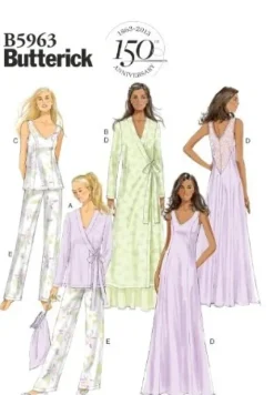 Butterick b5963 Butt erick wykrój do szycia, wygląda elegancko, Extra ekstrawagancko, modny B5963E50