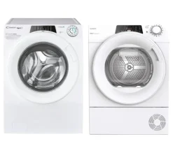 Candy pralka RapidO RO 1496DWMT/1-S + suszarka RapidO RO4 H7A2TEX-S Slim 46,5cm 7kg