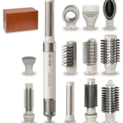 Cecotec CeramicCare AirGlam 12w1 Szampański 1400 W