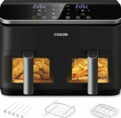 COSORI Dual Basket CAF-R901-AEU Air Fryer z podwójnym koszem