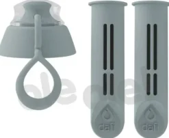Dafi Dafi dwupak filtrów do butelek + korek stalowy 2 PAKBUTEL STALOWY