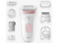 Depilator BRAUN Silk Epil SE7-060 Biało-różowy