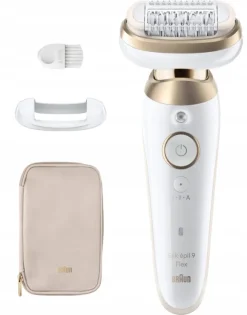 Depilator Braun Silk-épil Flex 9-011 3D biało-złoty