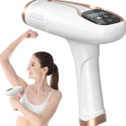 DEPILATOR LASEROWY IPL Z FUNKCJĄ CHŁODZENIA BEZBOLESNY DO CIAŁA BIKINI