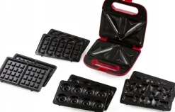 Domo DO9242W snackmaster 5w1 toster, grill donut maker gofrownica