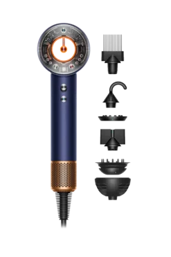 Dyson Supersonic Nural Curly+Coily Błękit pruski/Miedź