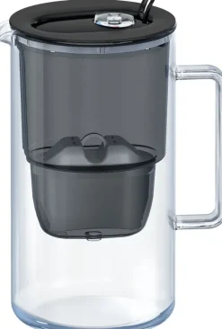 Dzbanek filtrujący Aquaphor Glass 2.5L Czarny + 1 wkład Maxfor Plus Mg