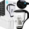 Dzbanek filtrujący szklany Dafi Crystal Led 2l 12x Filtr Dafi Classic