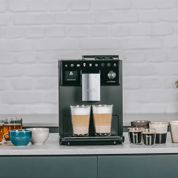 Ekspres do kawy Melitta LatteSelect F63/0-212 Frosted black