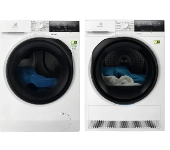 Electrolux pralka 700 SteamCare EW7F3487UP 8kg 1400obr/min + suszarka 700 DelicateCare EW7D387UP 63,6cm 8kg