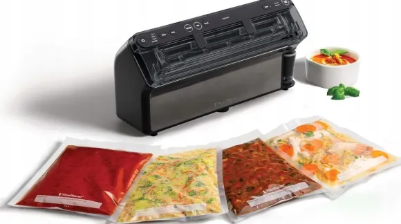 FoodSaver Elite Liquid+ zgrzewarka do pakowania próżnioweg 1 rolka+4 worki