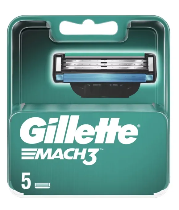 Gilletee Mach3 - Wkłady do maszynki 5szt