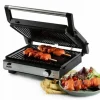 Grill elektryczny DOMO DO9287G czarny 166 W grill elektryczny rozkładany + gofrownica
