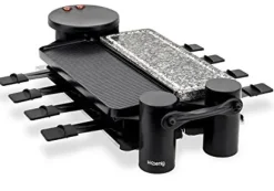 h.koenig H.Koenig RP360 grill elektryczny raclette, dla 8 osób, składany RP360