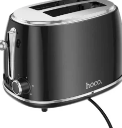 HOCO toster w stylu Retro 850W HE50 czarny