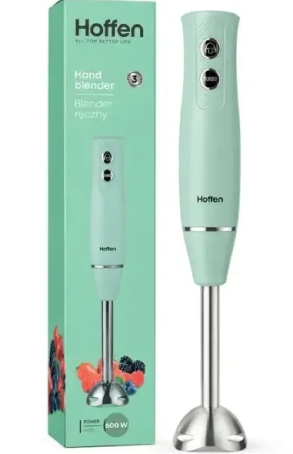 Hoffen Blender ręczny 600W miętowy