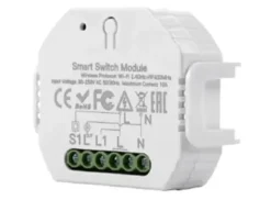Inteligentny włącznik/wyłącznik do urządzeń o mocy do 2300 W. Zdalne sterowanie domem i optymalizacja zużycia energii. Idealny do automatyki domowej.
