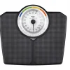 Klasyczna Waga Łazienkowa MECHANICZNA Analogowa do 180 KG CZARNA WEBBER BMI
