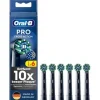 Końcówka szczoteczki ORAL-B Pro Cross Action Czarny (6 szt.) (Włókna w kształcie litery X usuwają płytki)