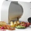 Krajalnica Gorenje R708A 100W Ząbkowane ostrze ze stali nierdzewnej Srebrna