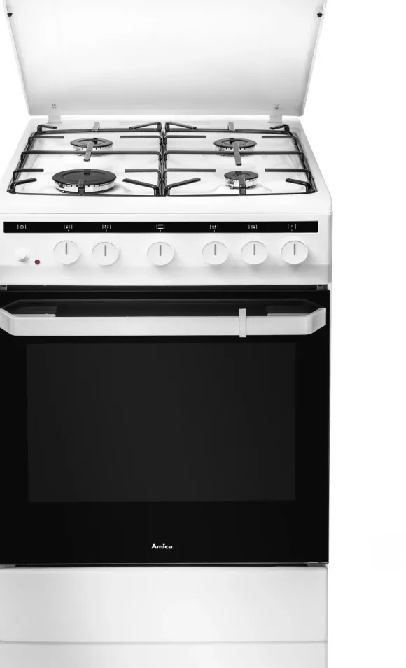 Kuchenka gazowa Amica 58GGD5.33HZpMSQ(W)