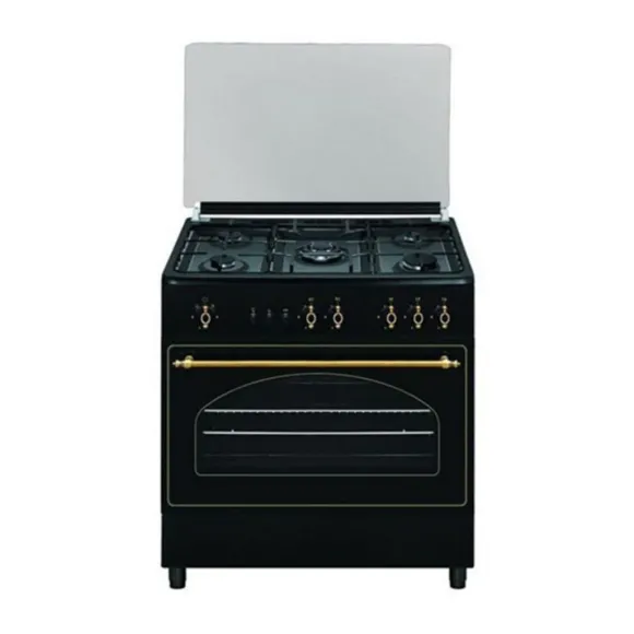 Kuchenka gazowa Kuchenka Gazowa Vitrokitchen RU9060B Antracyt (90 x 60 cm)