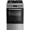 Kuchenka gazowo-elektryczna Beko FSMT55330DXDS