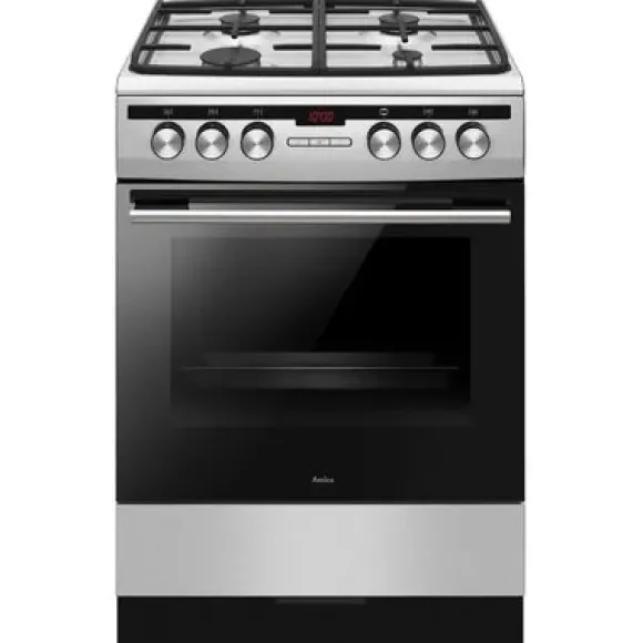 Kuchenka gazowo-elektryczna AMICA 6117GET3.33HZPTAAF(XX) Termoobieg Pizza 300˚C