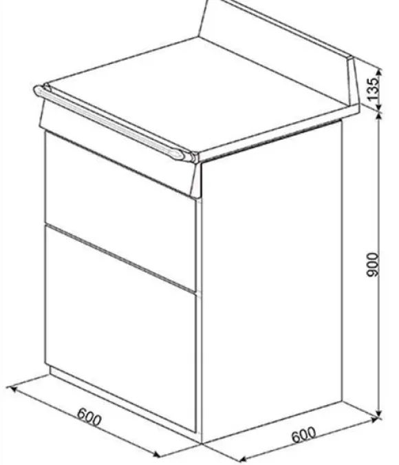 Kuchenka gazowo-elektryczna Smeg TR62P