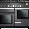 Kuchenka gazowo-elektryczna Kuchnia FALCON Professional Deluxe 110 Szary chrom