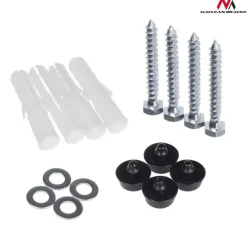 Maclean Uchwyt do kuchenki mikrofalowej do 35 kg czarny MC-807