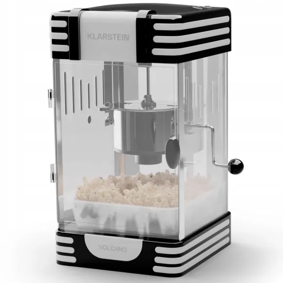 Maszyna Maszynka do popcornu 300W Stal nierdzewna 60 g/4 min Retro