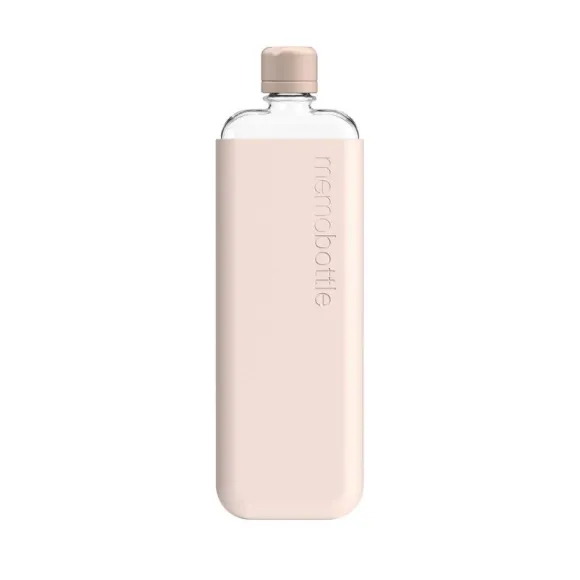 Memobottle Orginal Slim Pale Coral Butelka na wodę 450ml