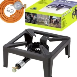 Meva Kuchenka gazowa przemysłowa taboret MEGA ZEUS 7kW 40x40cm 1006271