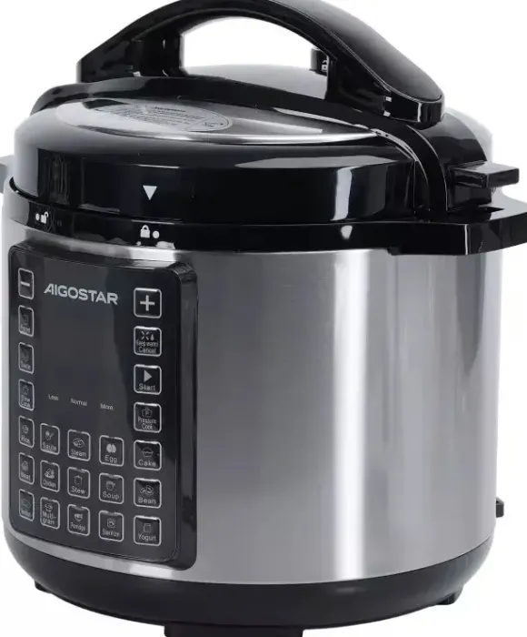 Multicooker Aigostar Garnek elektryczny multicooker 1000W 6L szybkowar parowar ciśnieniowy