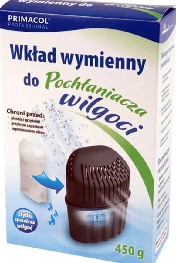Nawilżacz powietrza Primacol Wkład wymienny do pochłaniacza wilgoci 1 x 450g
