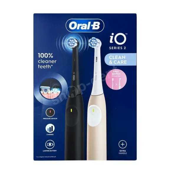 Oral-B iO 2 DUO Night Black/Calm Pink