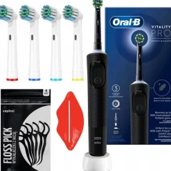 Oral-B Vitality Pro Protect XClean 2szt. Fioletowo-czarny